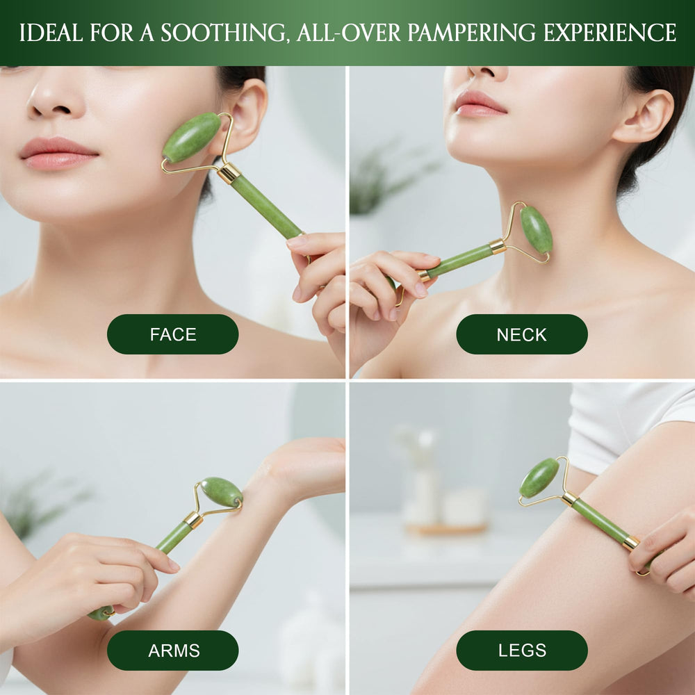 Flexfinity Jade Eye Roller designed for targeted cooling and eye area refresh
