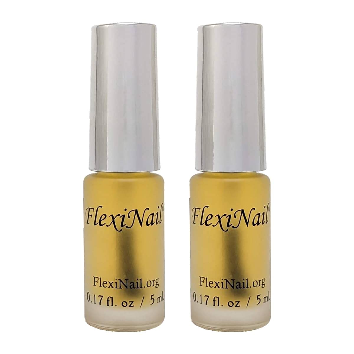 FlexiNail penetrating conditioner bottle for quick daily nail treatment.