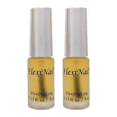 FlexiNail penetrating conditioner bottle for quick daily nail treatment.