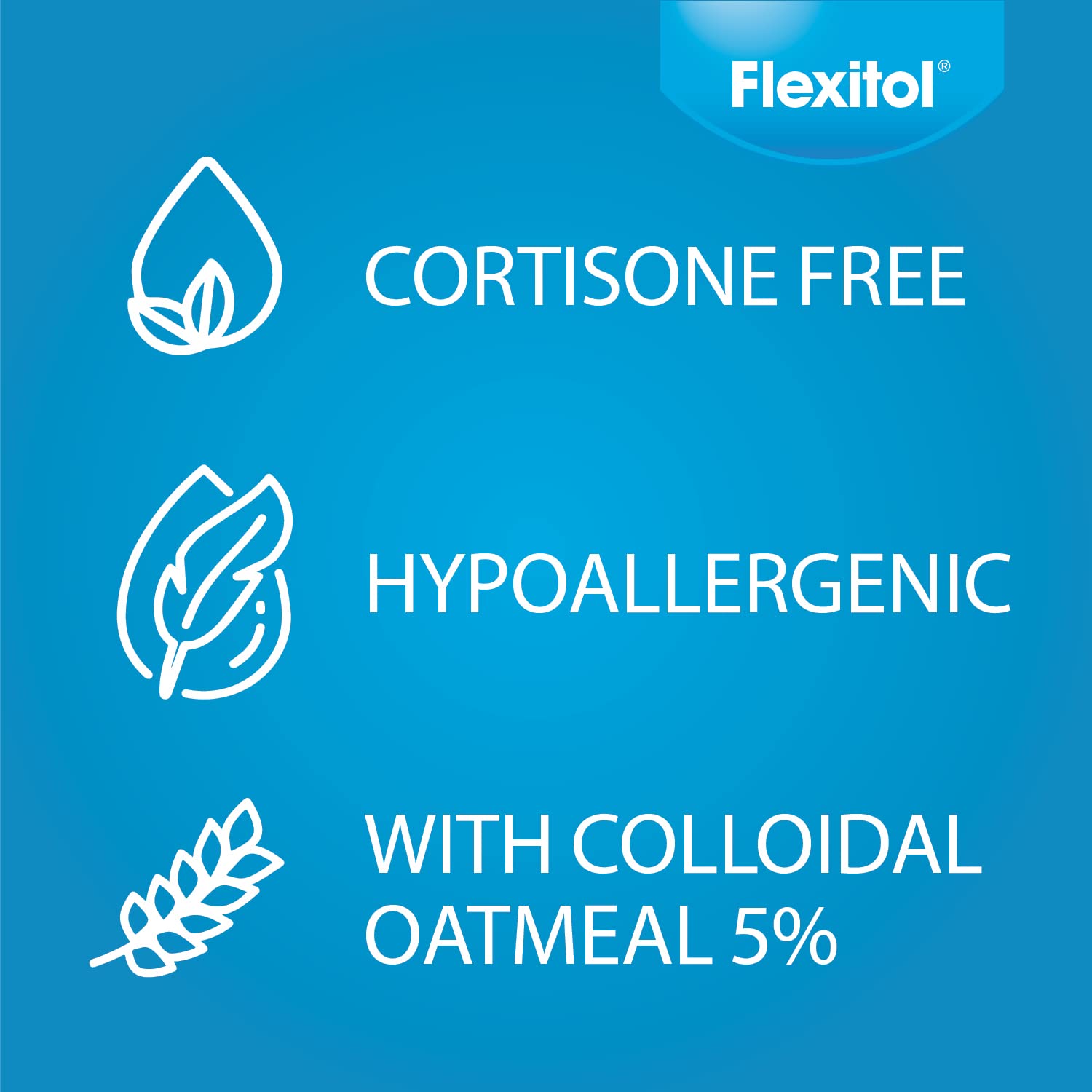 Envase de 1,4 oz de Flexitol para uso práctico.