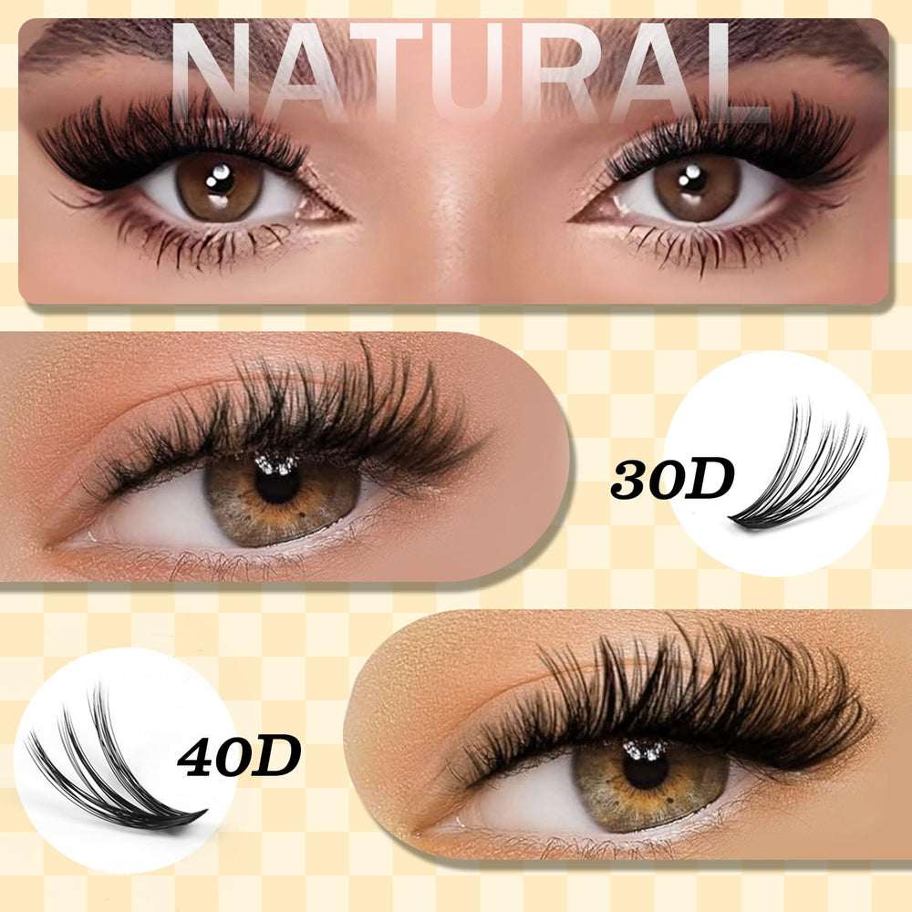 FLOMAZE DIY lash styles ready for daily wear or events