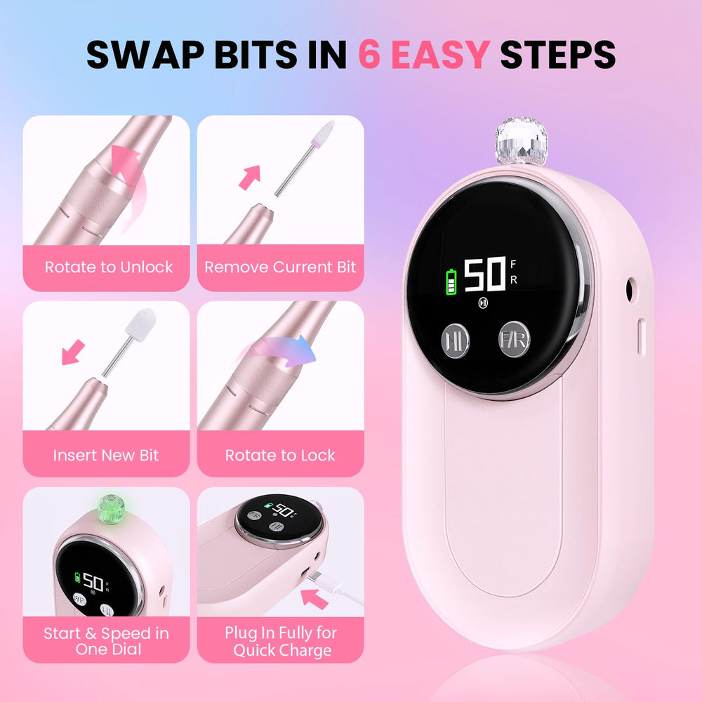 FLORAVIC aluminum alloy handpiece stays balanced and comfortable.