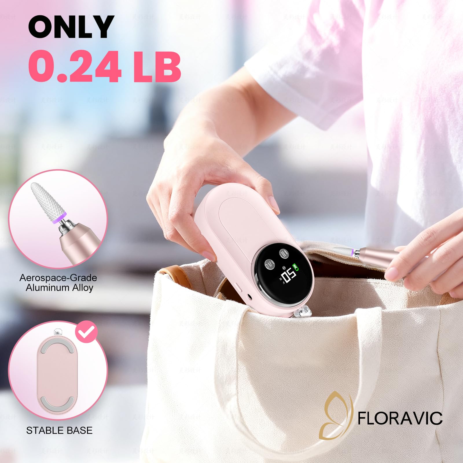 FLORAVIC MG101L offers forward and reverse for versatile use.