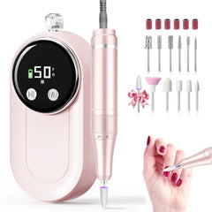 FLORAVIC MG101L high-speed nail drill for rapid gel removal and precise shaping.