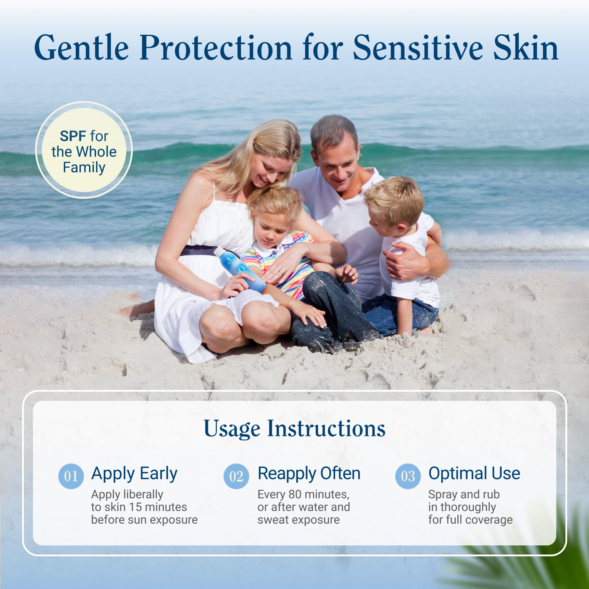 Florida Glow vegan formula and oxybenzone-free claim visible on packaging.