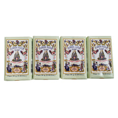 Florida Water bar soap Pack4 packaging display showing four bars for gifting.