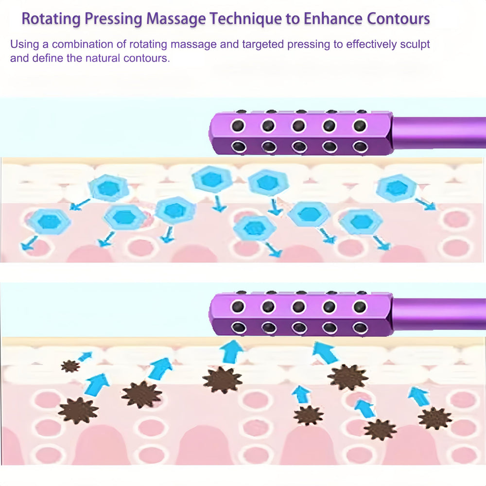 Floverkity Beauty Sculptor Roller enhances serum absorption for deeper hydration.
