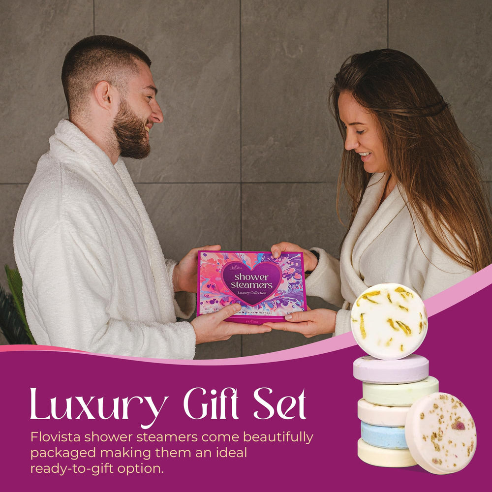 Flovista steamers set packaging highlights thoughtful self-care gifting