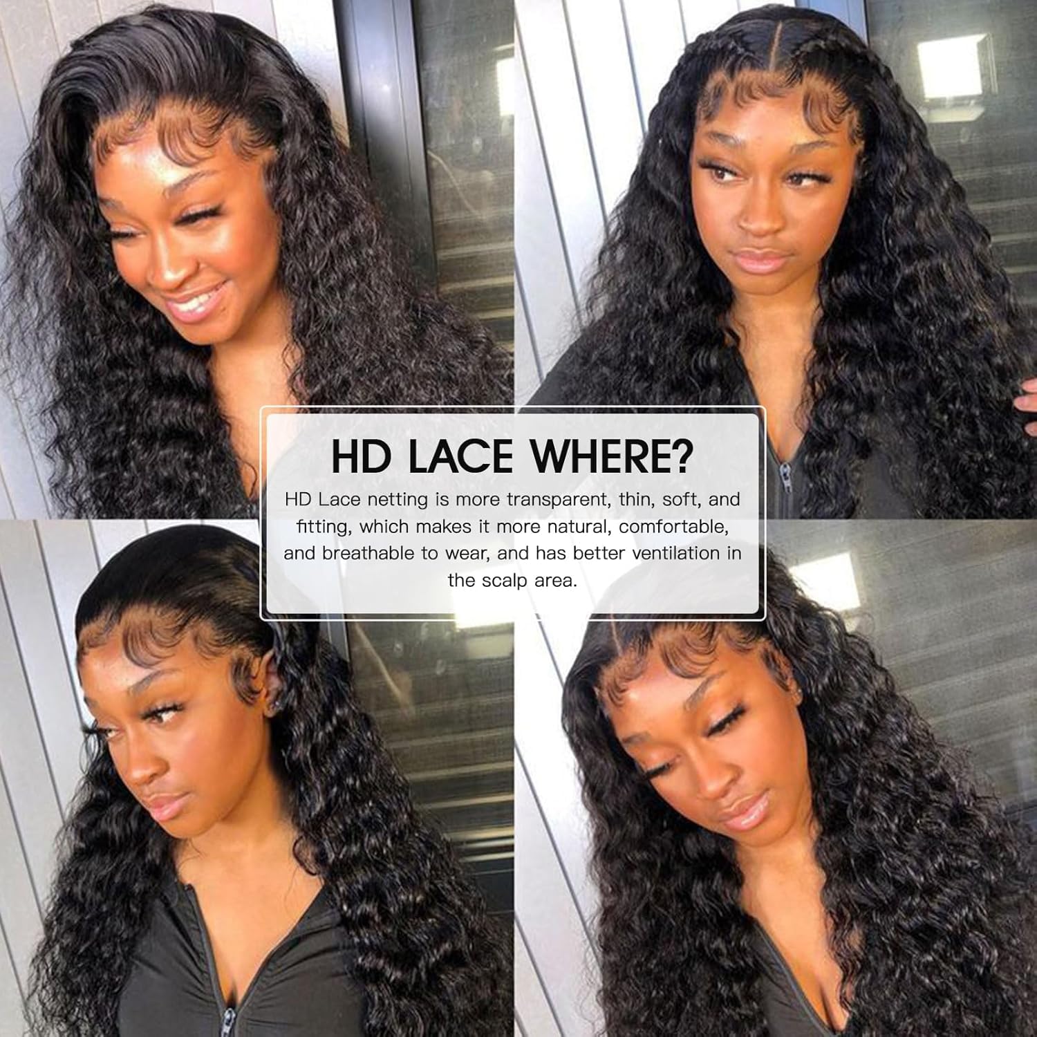 Flower Shadow dye-friendly wig ready for color customization and restyle ideas.
