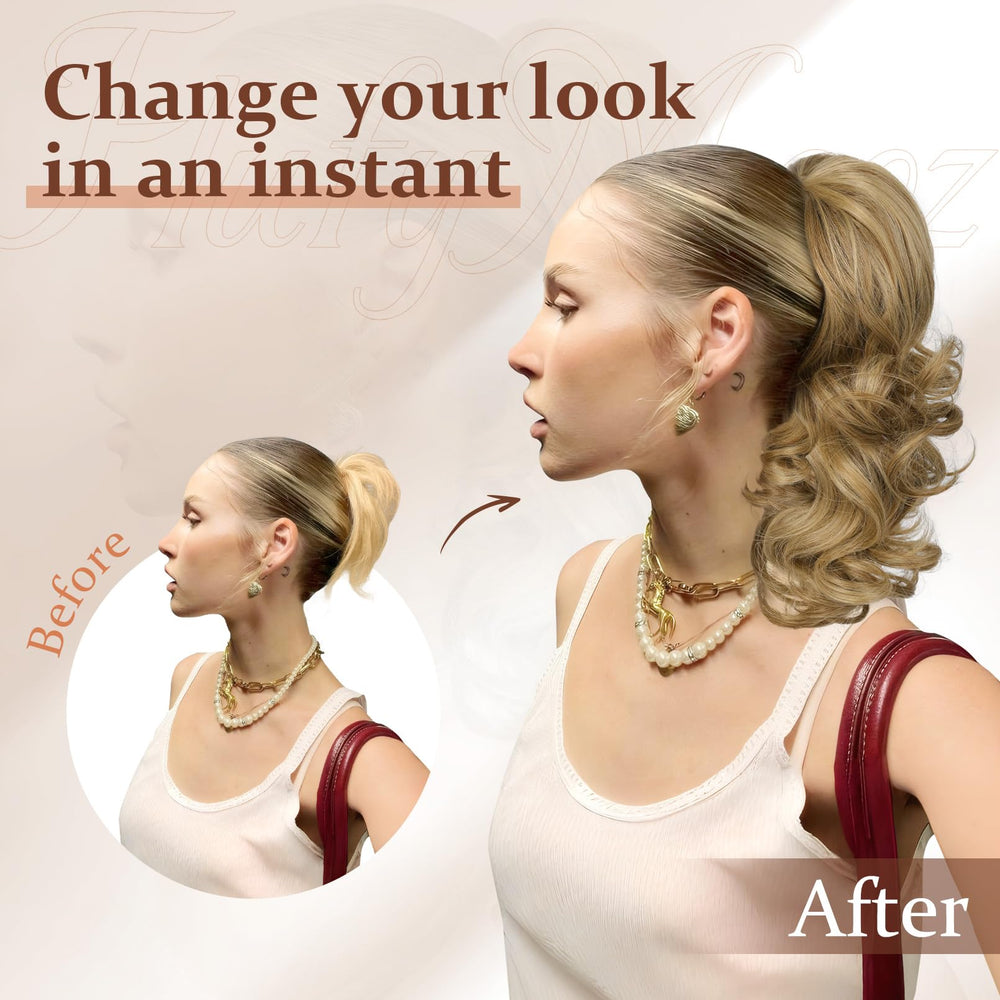 Flufymooz ponytail extension care and everyday wear