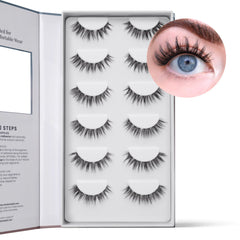 FlutterHabit Glow-Getter dramatic soft-cat-eye lashes for bold everyday looks