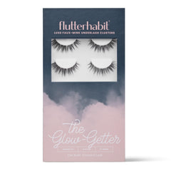 FlutterHabit Glow-Getter six-set kit in packaging for at-home lash glam