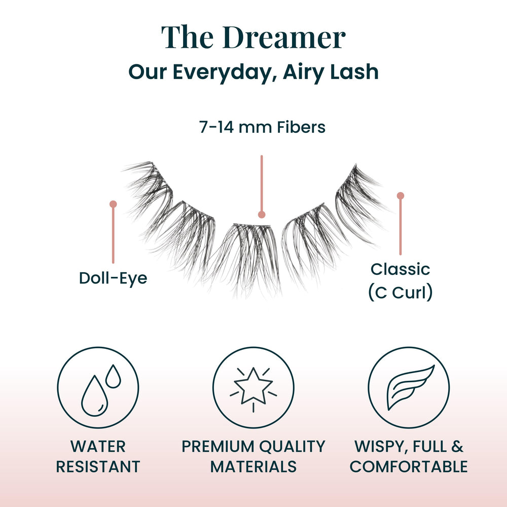 FlutterHabit reusable DIY lashes save money with multiple uses.