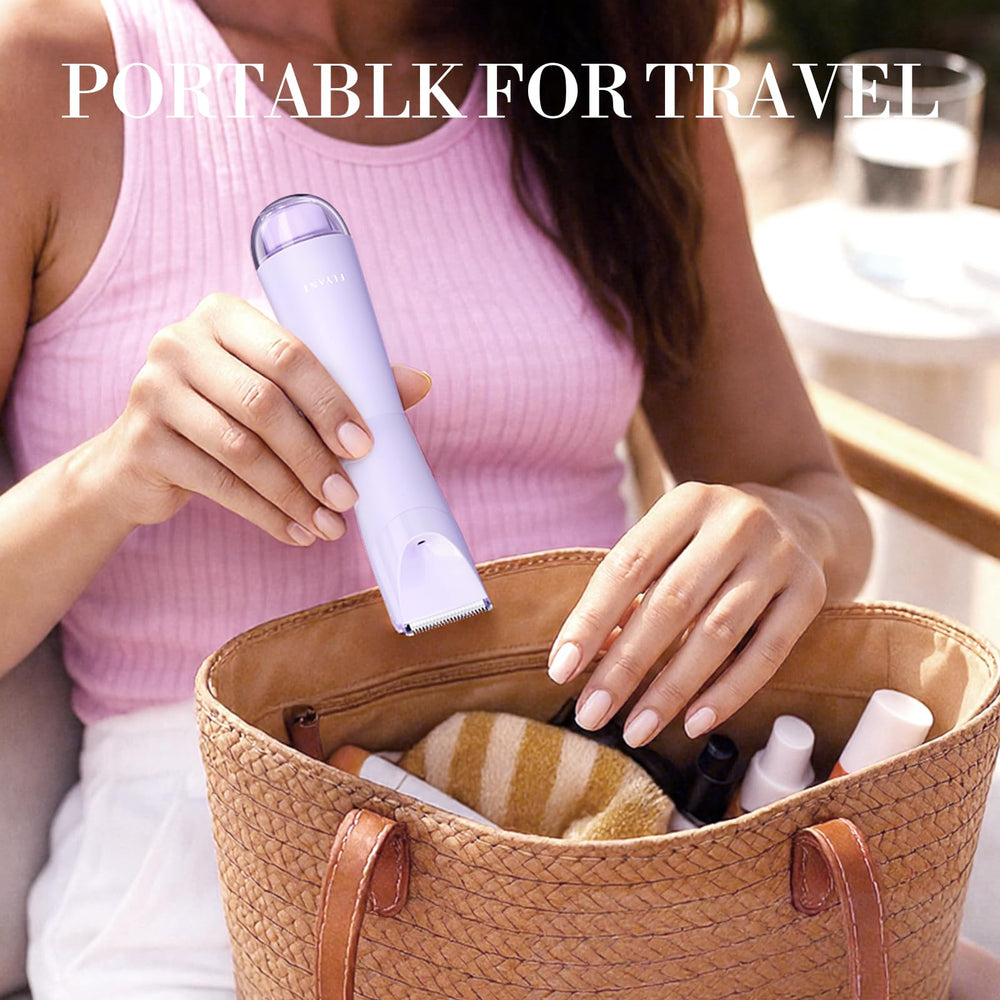 Flyant Hypoallergenic blades glide smoothly for sensitive areas.