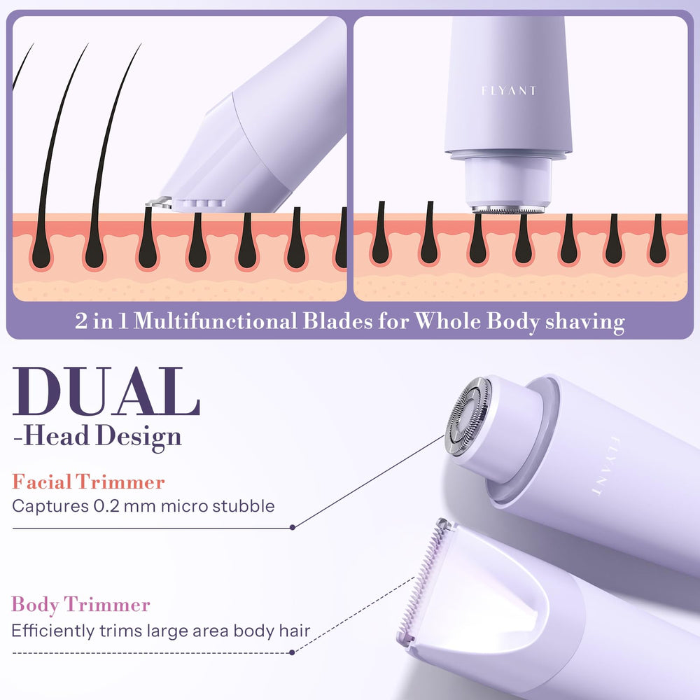 Flyant Bikini Trimmer LED light for precise shaving in low visibility.