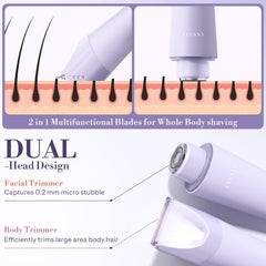 Flyant Bikini Trimmer LED light for precise shaving in low visibility.