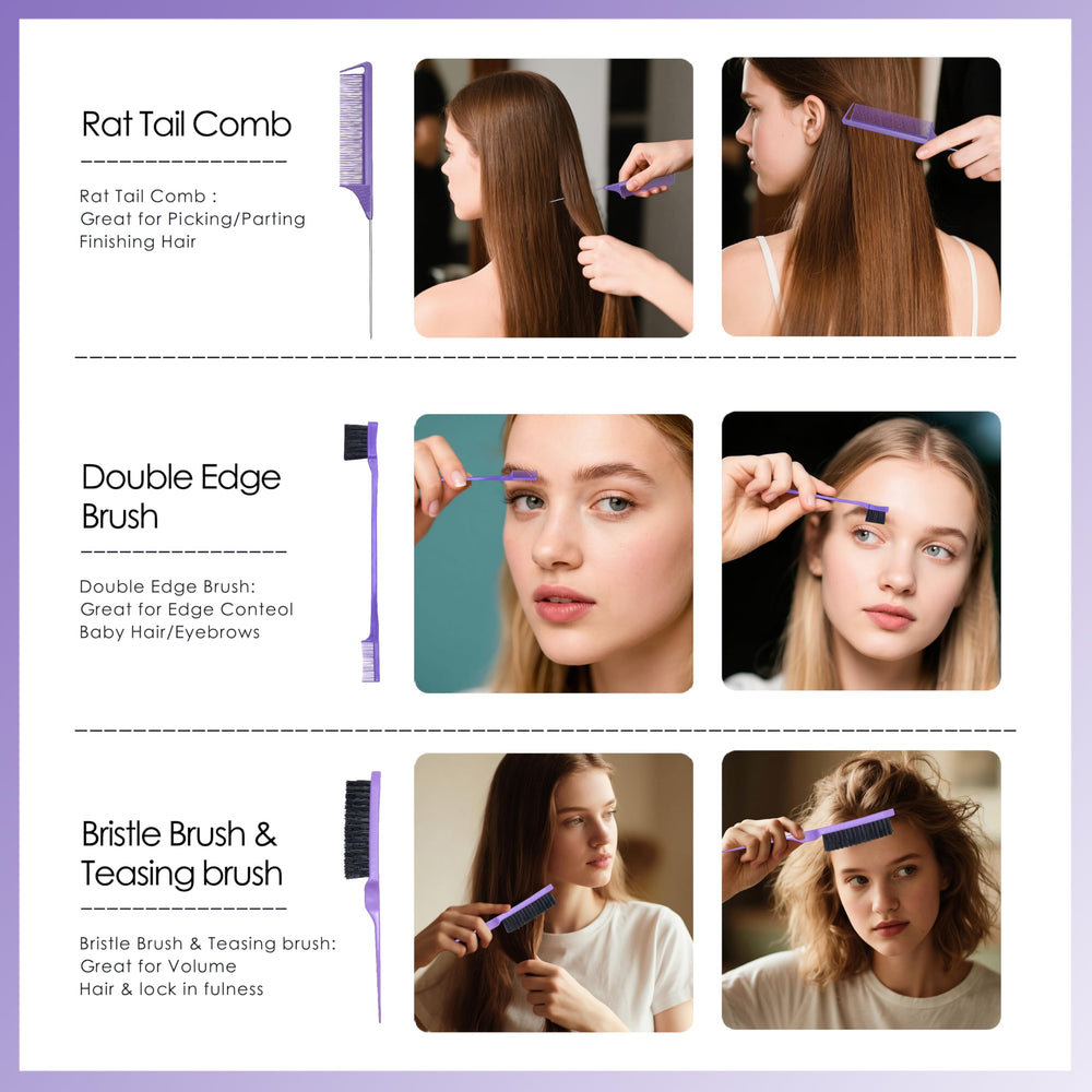 FlyLanyards hair clips secure styles and keep sections tidy.