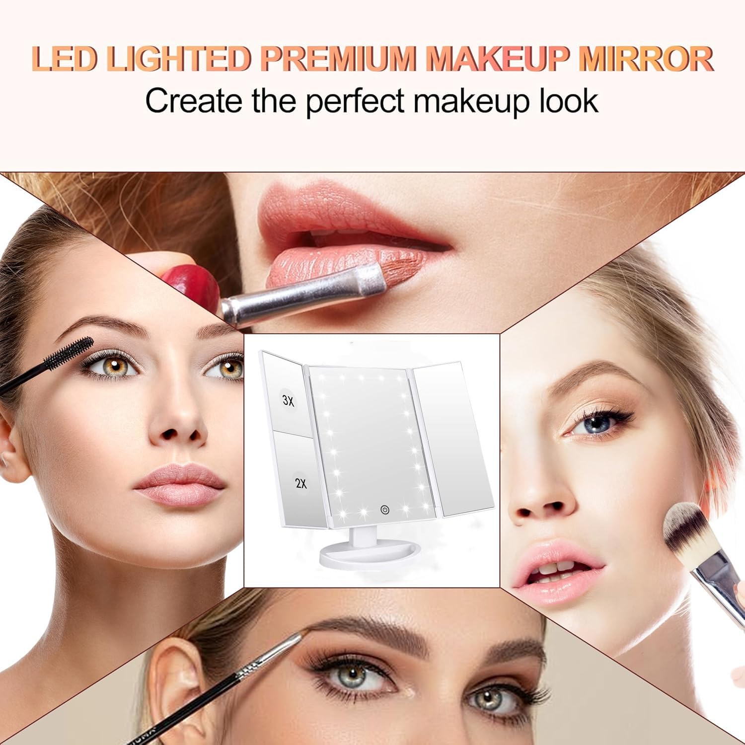 Flymiro mirror touch sensor controls lighting for quick adjustments