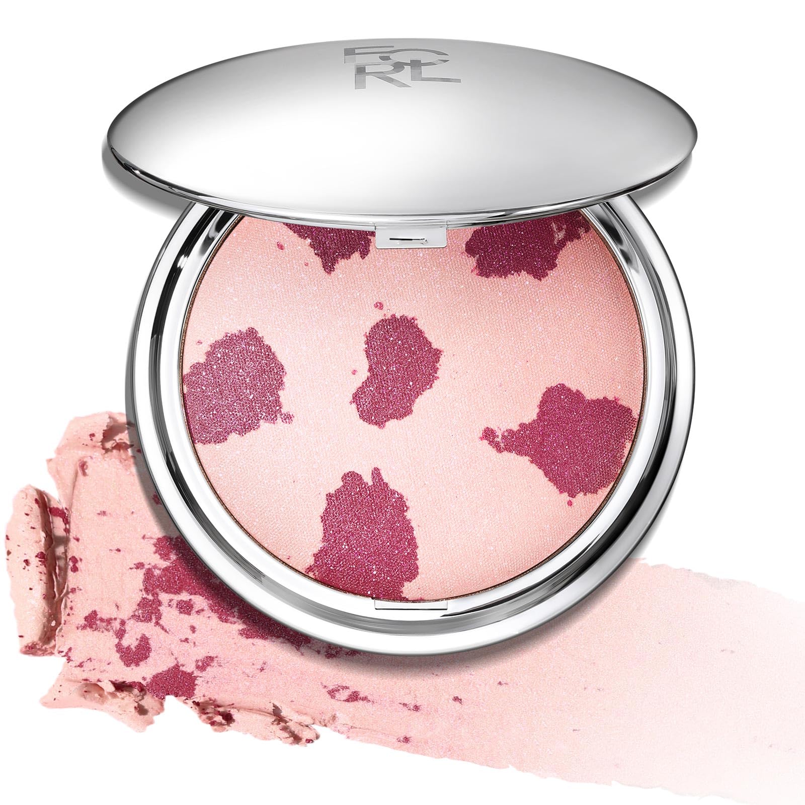FOCALLURE envase de polvo iluminador, ideal para realzar el rostro con brillo sutil.