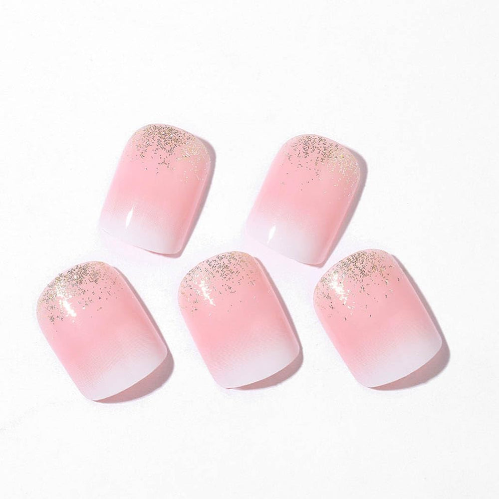 Uñas Foccna con acabado brillante, tono rosa