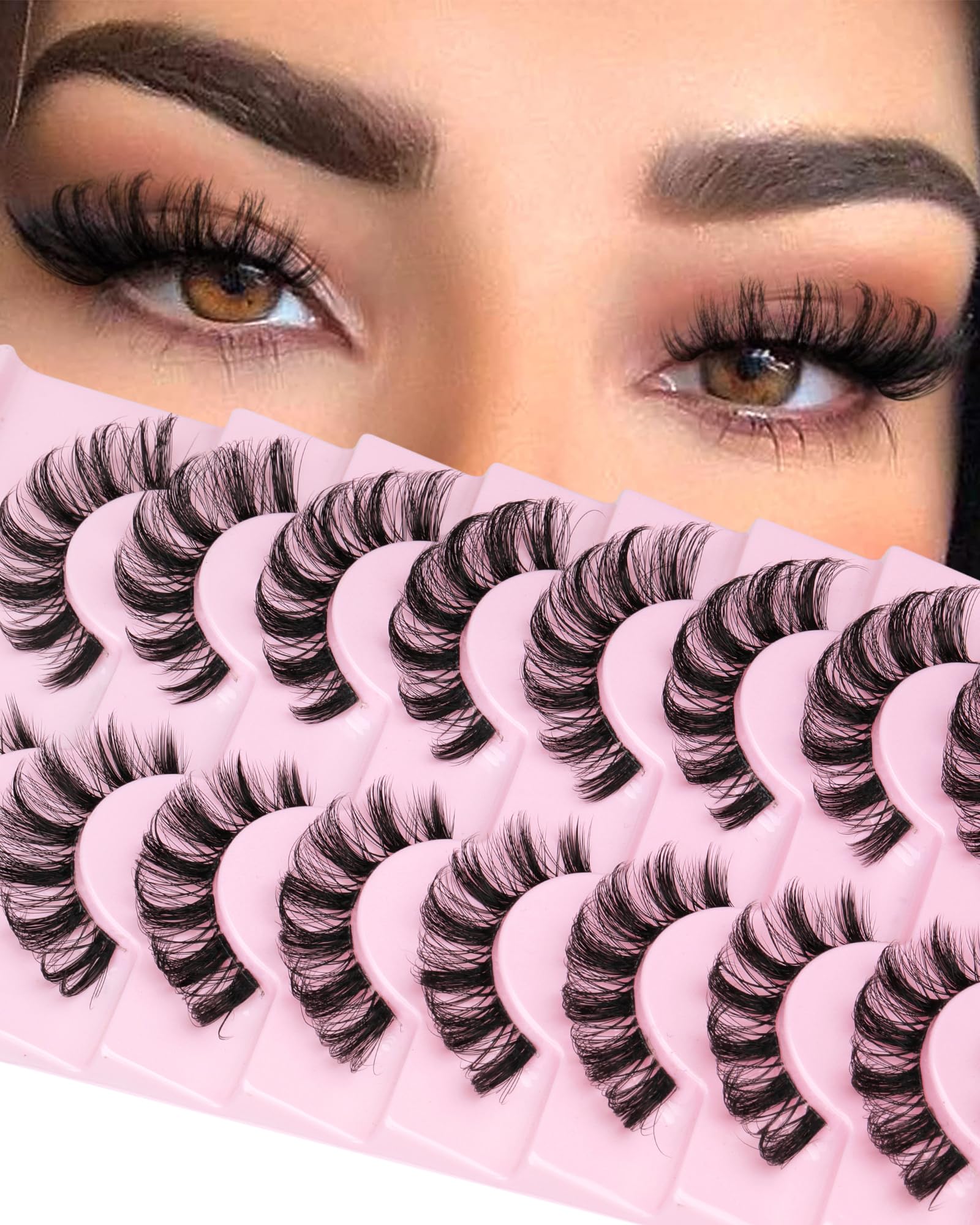 Focipeysa 16mm lashes offer a natural look for daily wear and easy application.