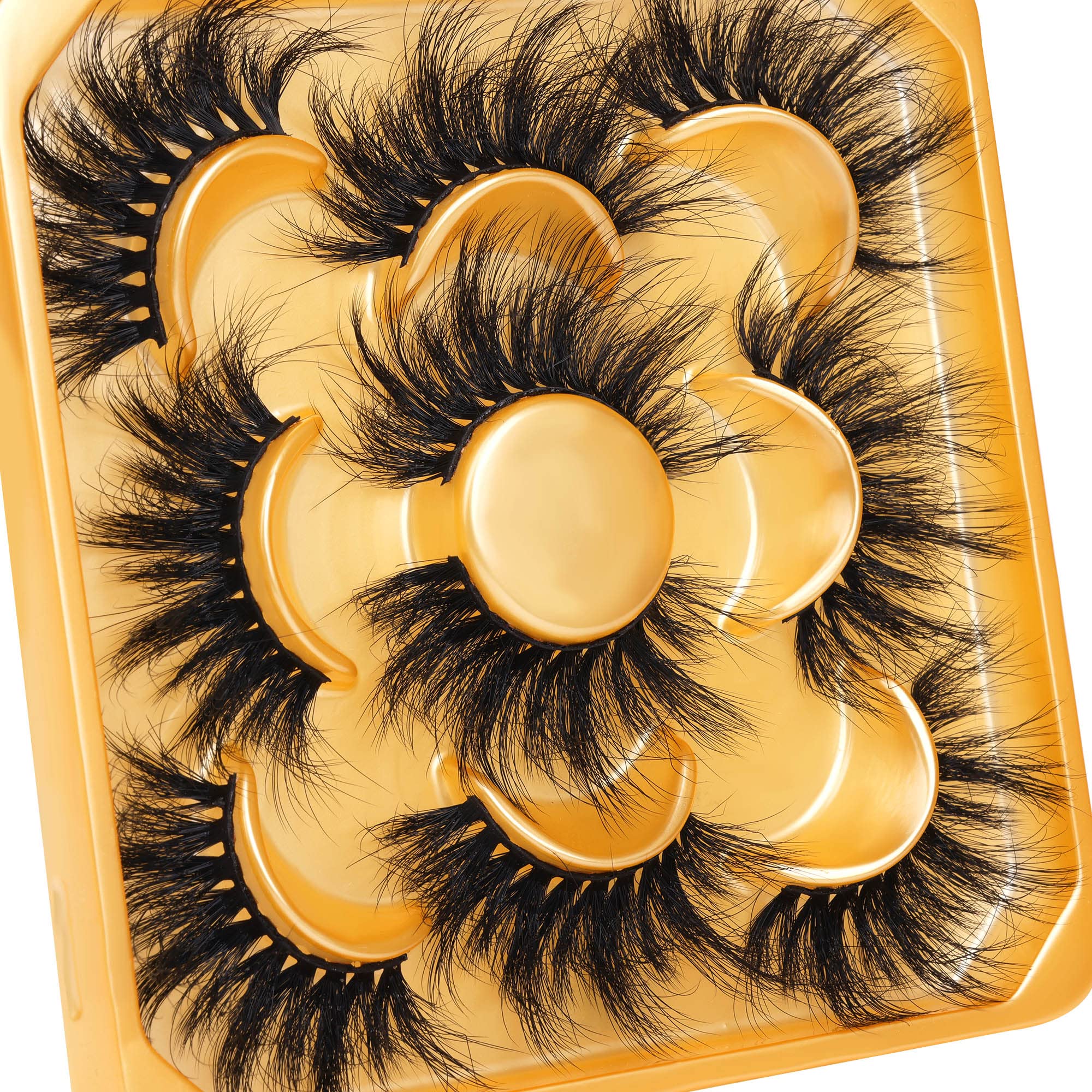 Focipeysa 5-pack lashes ideal for budget glam.