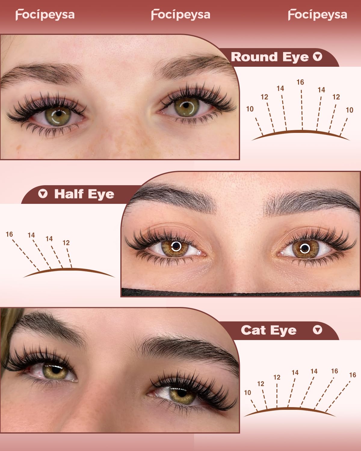 Focipeysa beginner-friendly lashes make creating salon-quality results simple.