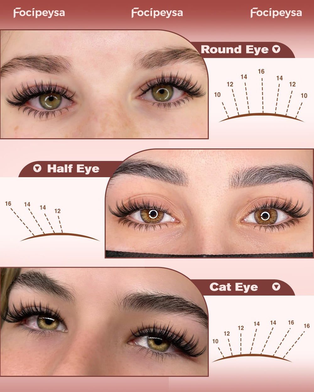 Focipeysa beginner-friendly lashes make creating salon-quality results simple.