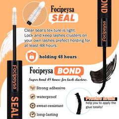 Focipeysa bond and seal glue bottle for quick-dry hold.