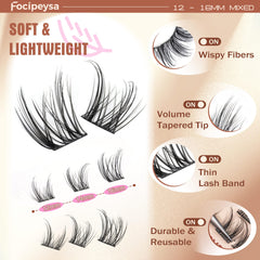 Focipeysa crystal sealant close-up for longer wear