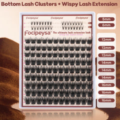 Focipeysa beginner-friendly DIY lashes with 1-minute application