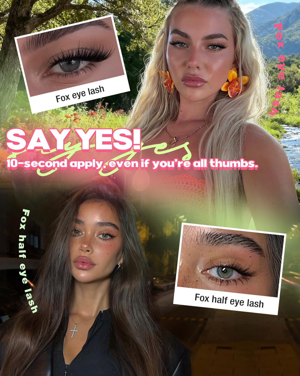 Focipeysa Fox Eye clusters reusable wear for multiple uses