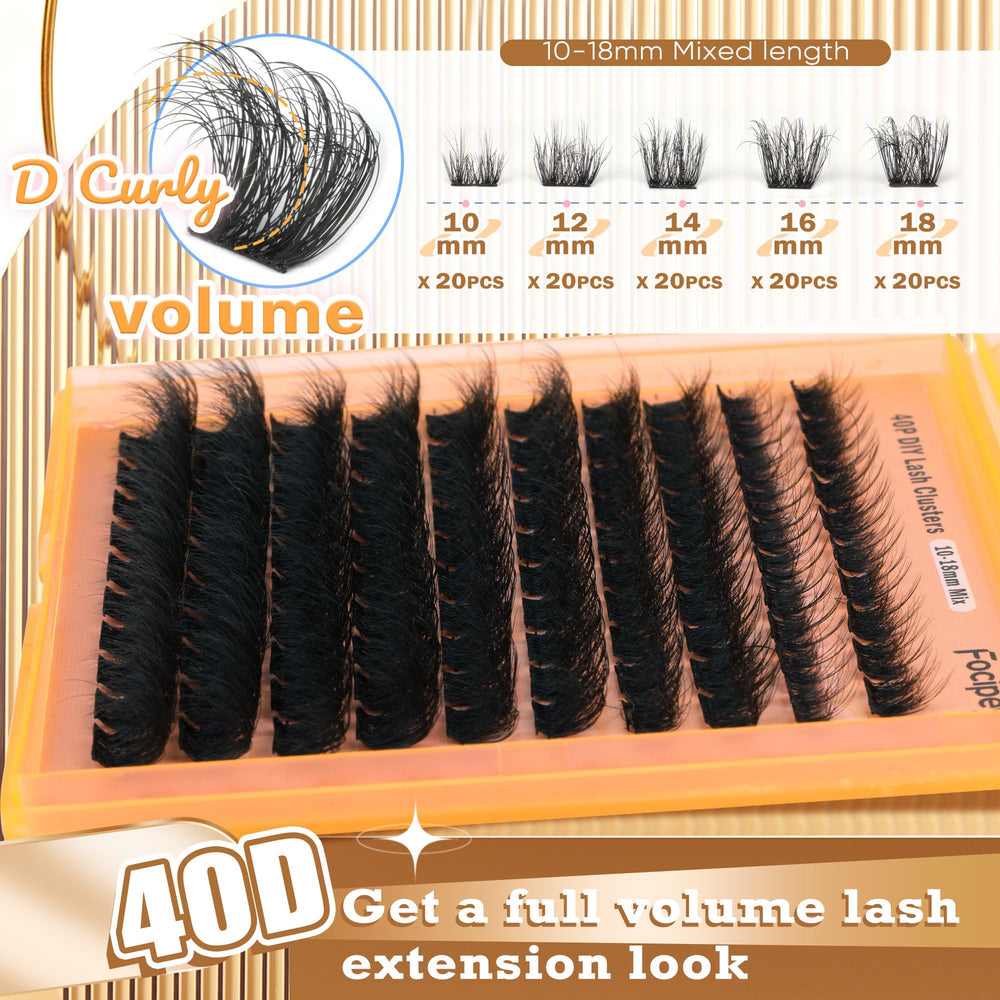 Focipeysa lash applicator tweezers shown for precise DIY placement.