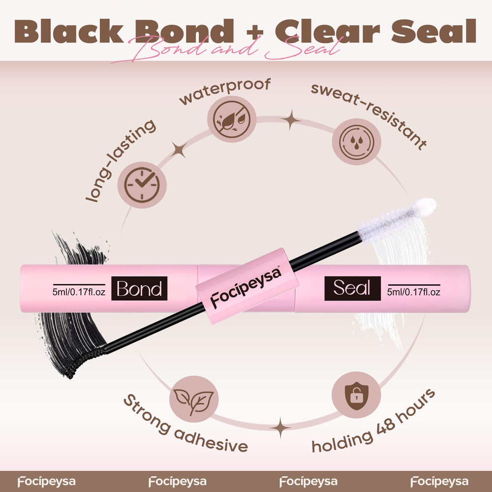 Focipeysa precision lash tweezers enable accurate, controlled application.