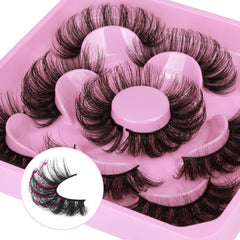 Focipeysa Lashes 20mm DCurl fluffy close-up for bold daily wear.