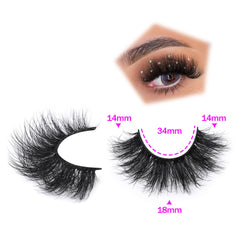 Focipeysa lashes showing easy application for daily wear.