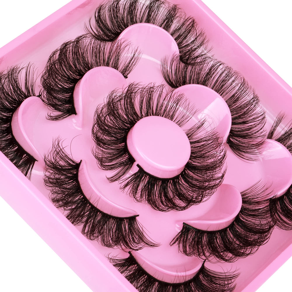Focipeysa Lashes dramatic look showcased in the full pack.