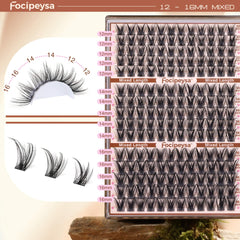 Focipeysa long-lasting comfort lashes lightweight for all-day wear