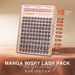 Focipeysa manga wispy style enhances everyday looks with soft depth