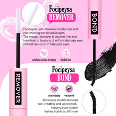 Focipeysa matte black D Curl clusters provide natural lift