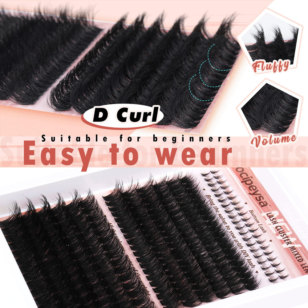 Focipeysa mink-mimic synthetic fibers deliver feather-light comfort.