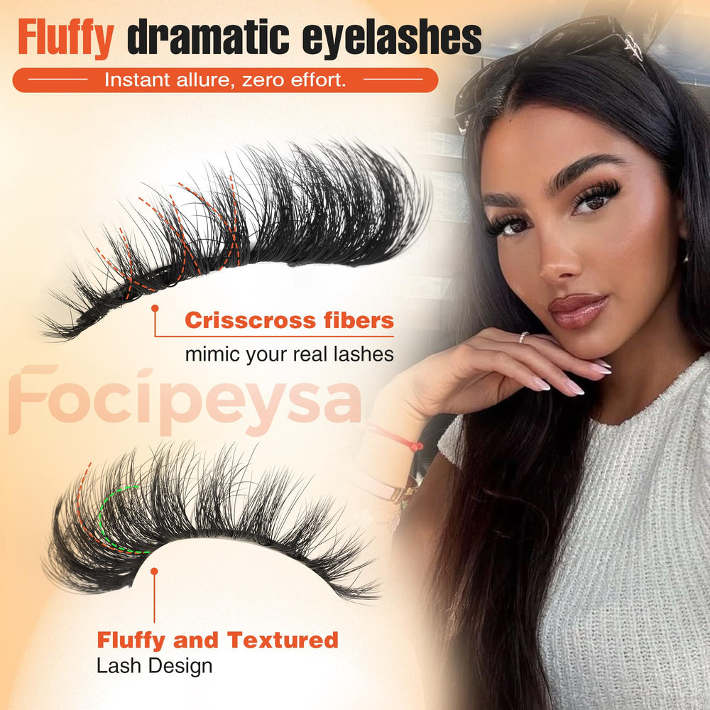 Focipeysa multipack lashes with reliable support and refunds