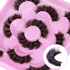 Focipeysa natural fluffy mink lashes with a soft 3D wispy look for everyday wear