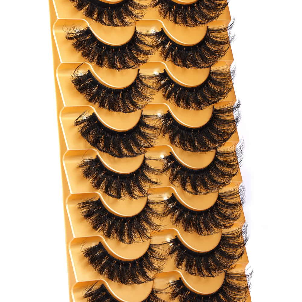 Includes 8 pairs for versatile styling and repeat wear.