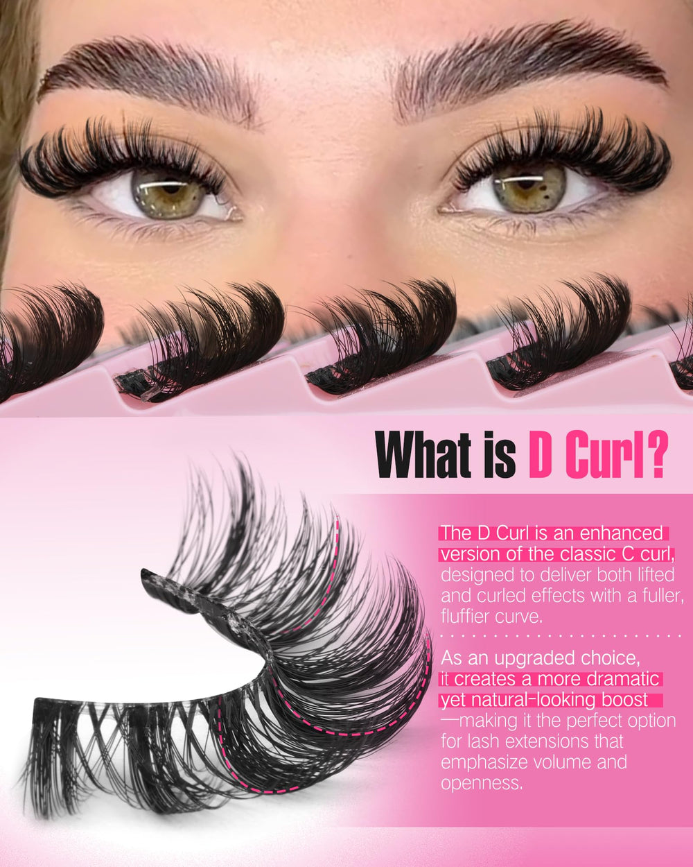 Focipeysa textured cluster lashes simulate extensions for salon-style depth at home.