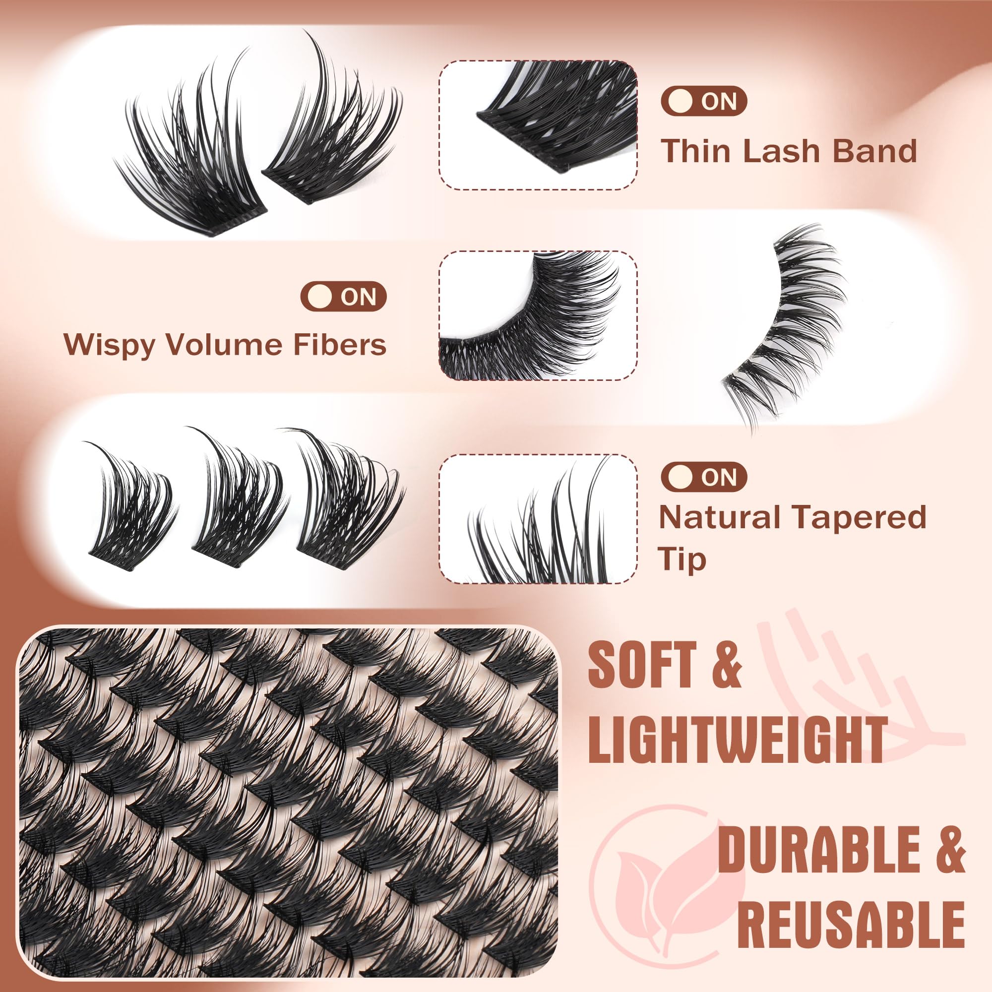 Focipeysa vegan soft-material clusters free from animal harm