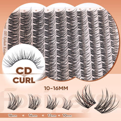 Focipeysa waterproof lash clusters withstand daily wear.