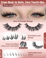 Focipeysa wide-band lash extension designed for faster application and a fuller look.