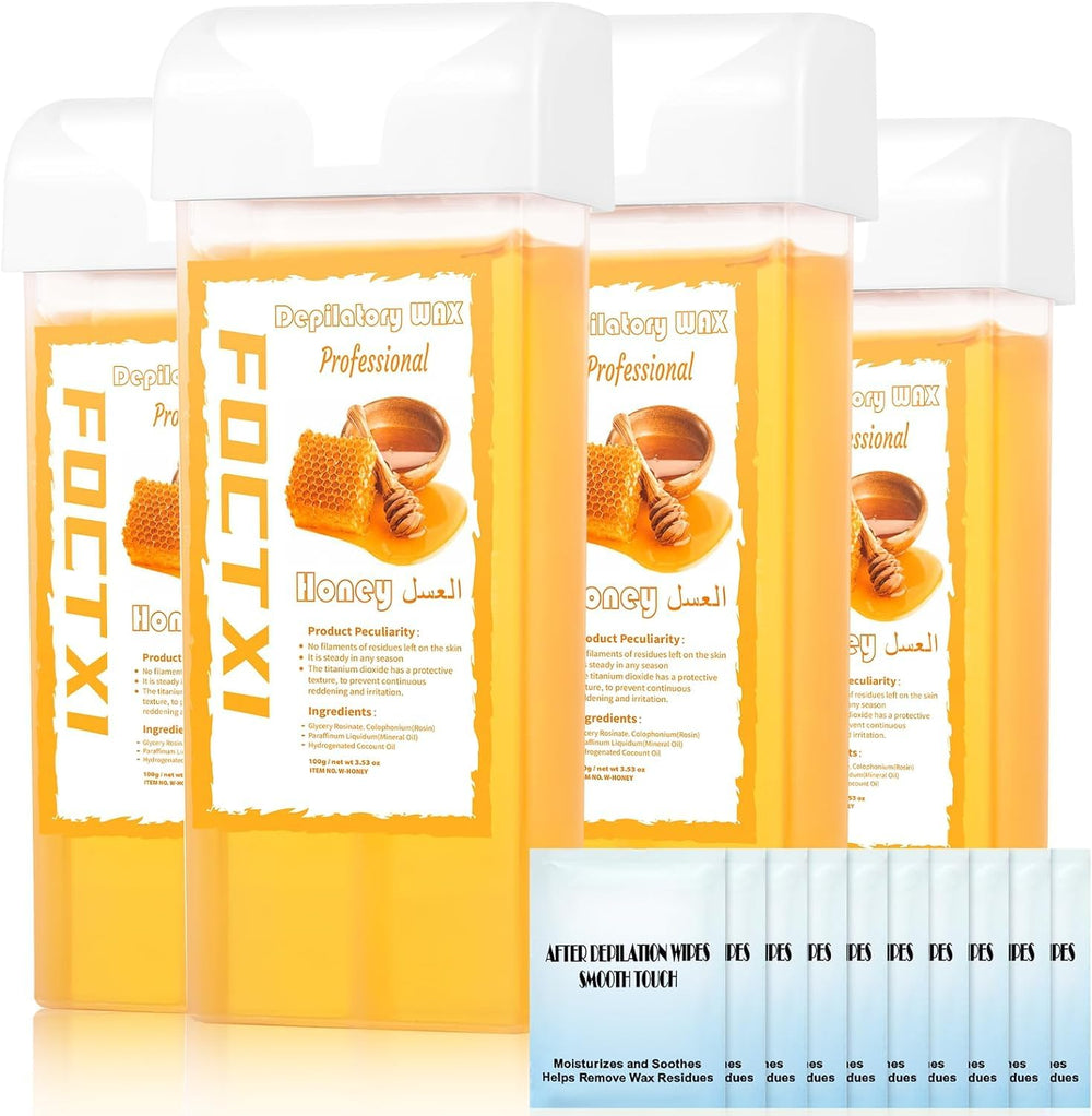 FOCTXI Wax Roller Kit packaging is compact and travel-ready.