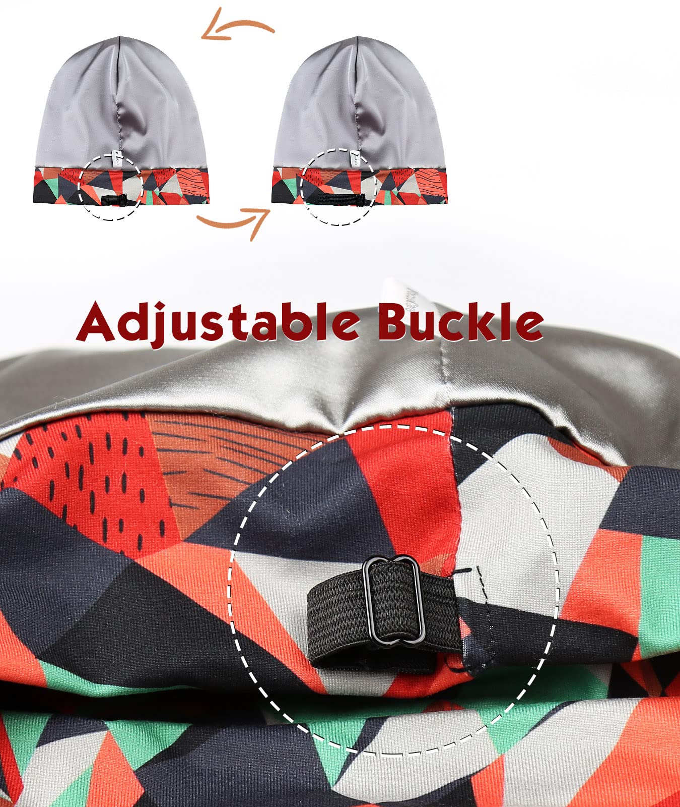 FocusCare gorro dormir con boton repuesto facilita el ajuste y la durabilidad